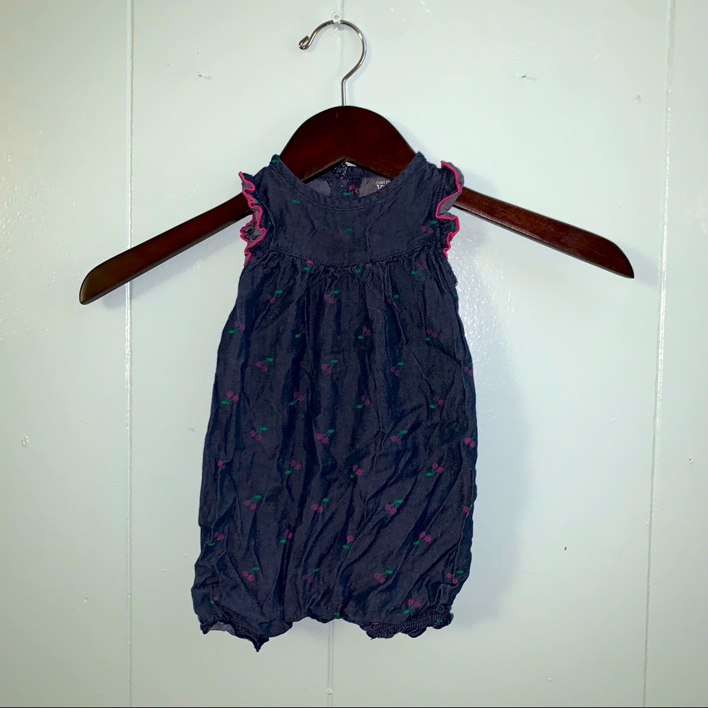Cherry Bubble Romper